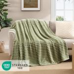 Super Soft Sage Green Throw Blanket 50x60 inches