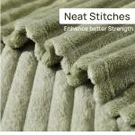 Super Soft Sage Green Throw Blanket 50x60 inches
