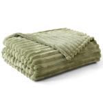 Super Soft Sage Green Throw Blanket 50x60 inches