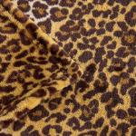 Edenleaf Leopard Print Blanket Fleece Throw for Bed Sofa Travel and Camping, Super Soft Cozy Fluffy Plush Cheetah Print Blanket for All Seasons 50"x60" (Dark Brown)