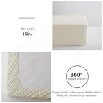 Beige Seersucker 7-Piece Queen Comforter Set