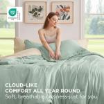 Sage Green 7-Piece Queen Comforter Bedding Set