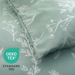 Sage Green Queen 7-Piece Reversible Comforter Set