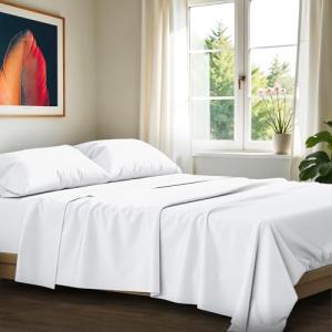 Luxury 100% Egyptian Cotton Queen Sheet Set