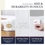 Luxury 100% Egyptian Cotton Queen Sheet Set