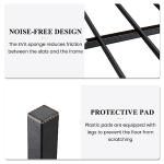 Full Size Metal Platform Bed Frame with Storage