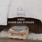 Ultra Soft Microfiber Bed Skirt - Queen Size