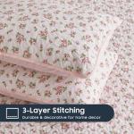 Floral Quilt Set - Reversible Pink Bedspread