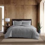 Eddie Bauer King Reversible Flannel Duvet Set