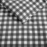 Eddie Bauer King Reversible Flannel Duvet Set