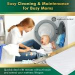 Ultra-Soft Waterproof Crib Mattress Protector Pad