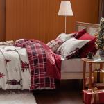 Bedsure Christmas Queen Duvet Cover Set