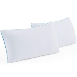 Linenspa Cooling Gel Memory Foam Pillow Set