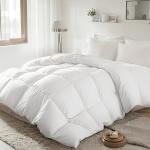 Luxury King Goose Down Fiber Comforter Set