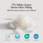 Luxury King Goose Down Fiber Comforter Set