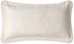 Charleston King Floral Matelasse Pillowcase, Ivory