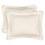 Charleston King Floral Matelasse Pillowcase, Ivory