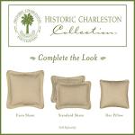 Charleston King Floral Matelasse Pillowcase, Ivory
