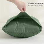 Green Boho Plaid Pillowcases 2 Pack