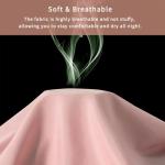 Pink Ruffle Pillowcases Set of 2, Standard Size