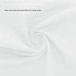 Set of 2 Soft Microfiber Pillow Shams - White