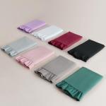 Pink Ruffle Pillowcases Set of 2, Standard Size