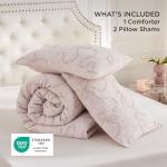 Pink Boho Tufted King Size Comforter Set