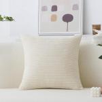 Super Soft Plush Corduroy Euro Pillow Sham 26"x26