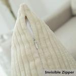 Super Soft Plush Corduroy Euro Pillow Sham 26"x26