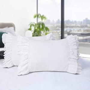 Farmhouse Ruffle Pillow Shams - Set of 2