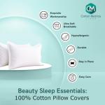 Organic Cotton Hotel-Quality Pillow Shams - Set of 2