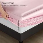 Luxury Pink Satin Bedding Set - 5 Pieces