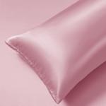 Luxury Pink Satin Bedding Set - 5 Pieces