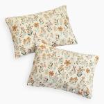 Botanical Floral Pillow Cases - Set of 2