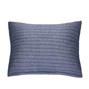 Blue Chambray King Pillow Sham - Cotton Fill