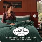 Bedsure 100% Cotton Waffle Weave Duvet Cover