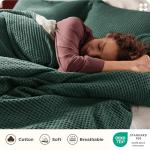 Bedsure 100% Cotton Waffle Weave Duvet Cover
