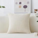 Super Soft Plush Corduroy Euro Pillow Sham 26"x26
