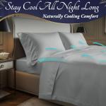 Organic Bamboo King Bed Sheets - Soft & Cooling