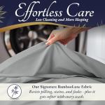 Organic Bamboo King Bed Sheets - Soft & Cooling