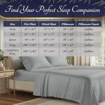 Organic Bamboo King Bed Sheets - Soft & Cooling