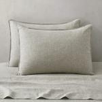 King Size 100% Linen Pillowcases Set of 2