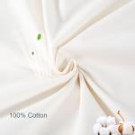 Ivory Tufted King Pillow Shams Set of 2