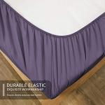EaseHome Dark Purple Queen Sheet Set - 4 Pieces