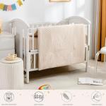 Cokouchyi 3-Piece Geometric Crib Bedding Set