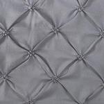 Vaulia Soft Microfiber Pillow Shams, Grey Set of 2