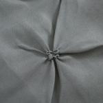 Vaulia Soft Microfiber Pillow Shams, Grey Set of 2