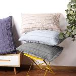 King Size Ultra Soft Grey Pillow Shams Set