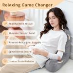 Velvet Reading Pillow for Comfortable Bed Sitting