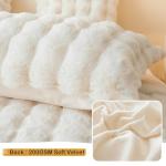 Fluffy Faux Rabbit Fur Pillow Cases – 2 Pack